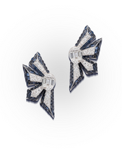 Martini Earrings (Blue)