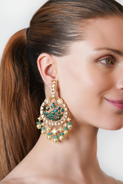 Dancing Peacock Earrings