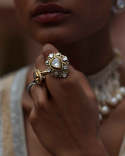 Ornate Diamond Ring