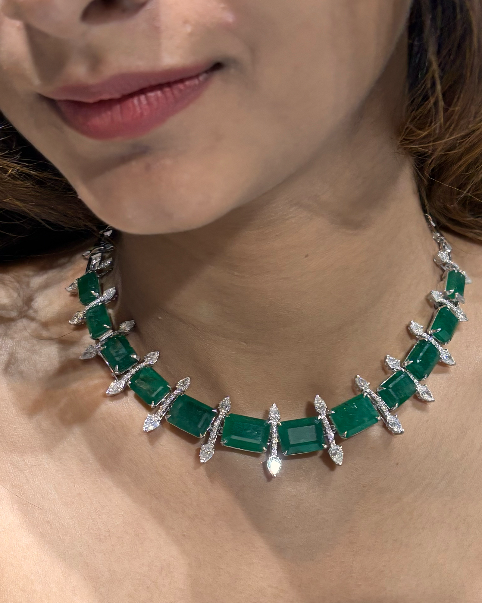 Cleopatra's Emerald Necklace