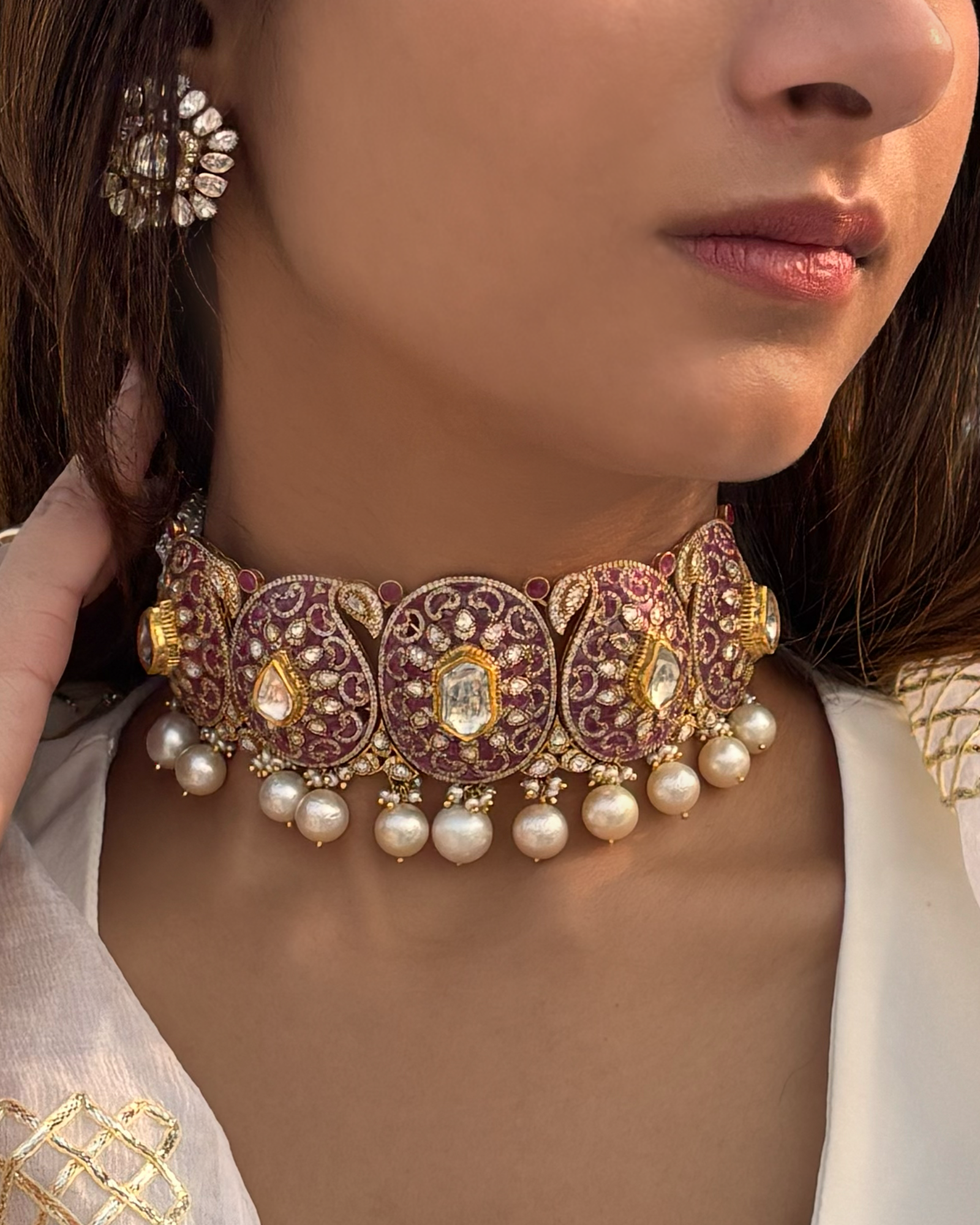 Raas Vilas Ruby Choker