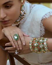 Emerald Treasure Bangle