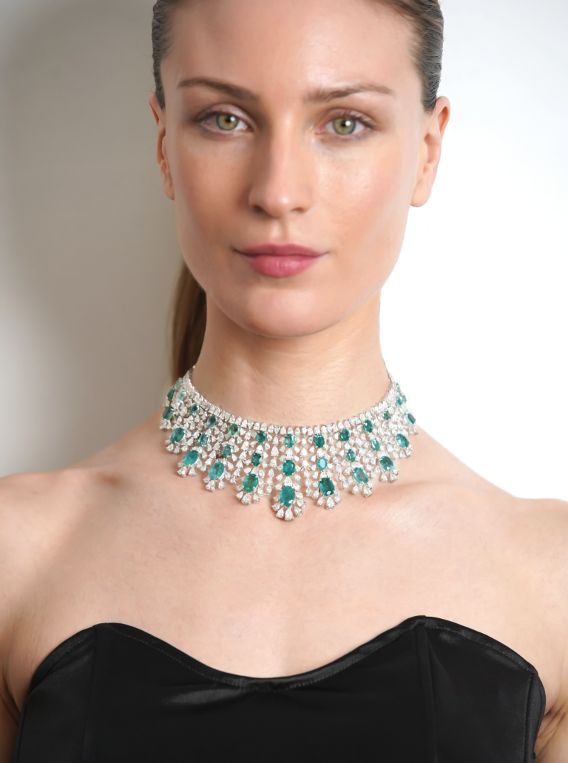 Emerald Overdose Necklace