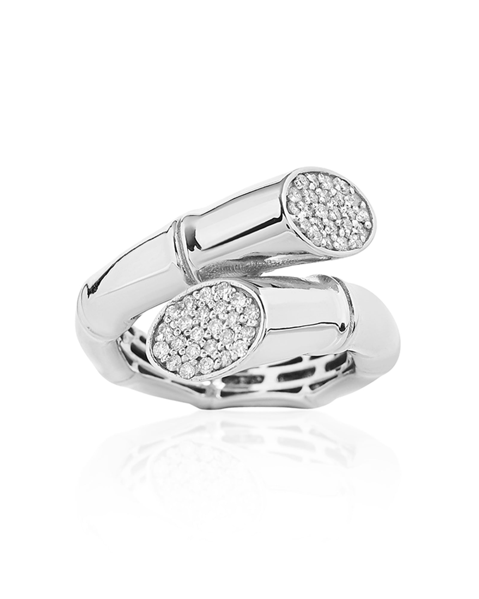 Nefertiti White Gold Ring