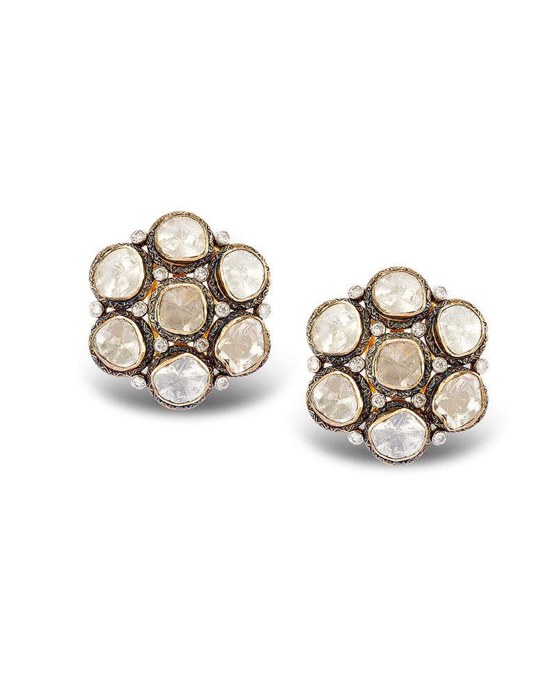 Polki Delight Studs