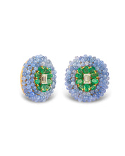 Emerald Bubble Burst Earrings