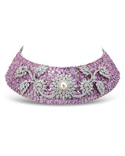 Dusk Till Dawn Choker (Pink Sapphires)