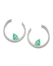 Emerald Delight Hoops