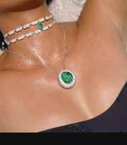 Emerald Oasis Pendant