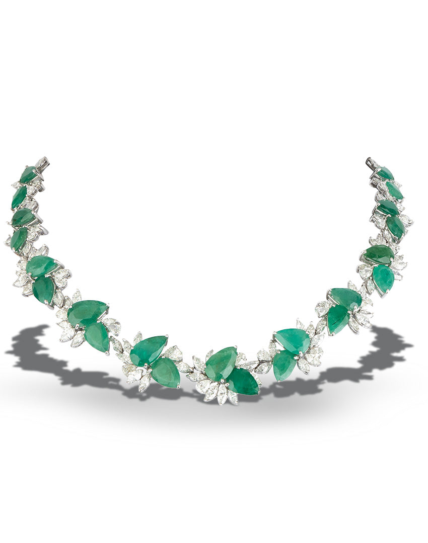 Emerald Lush Soiree Necklace