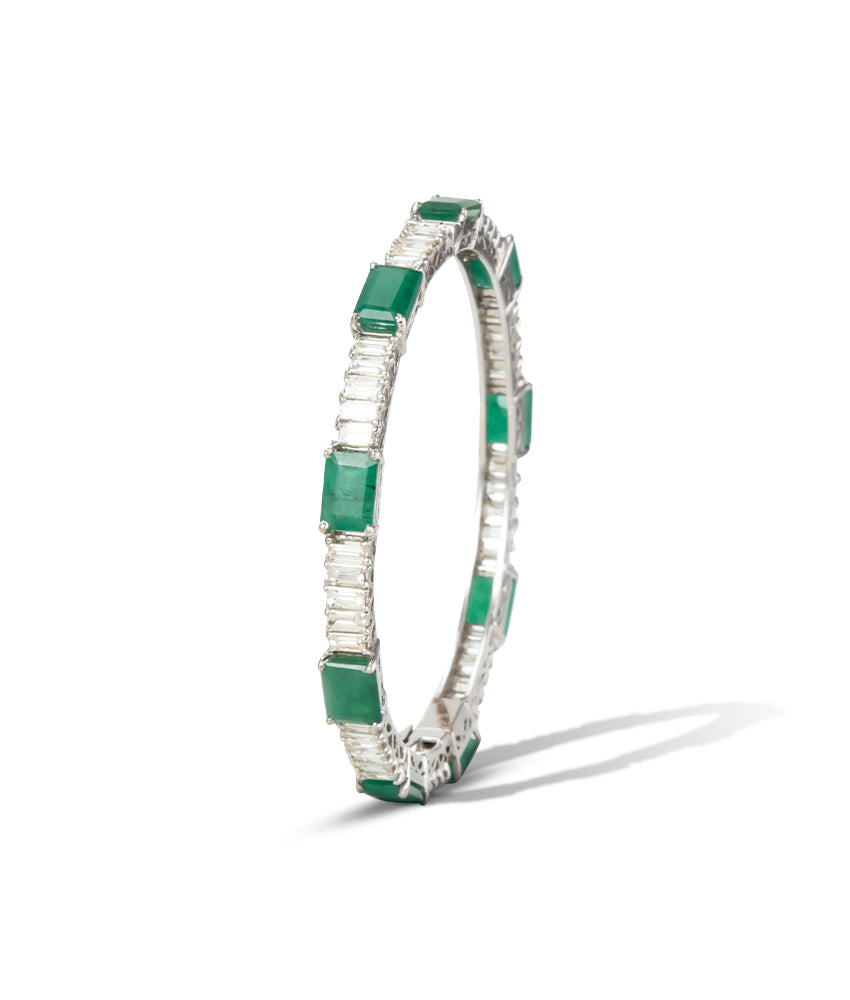 The Emerald Journey Bangle