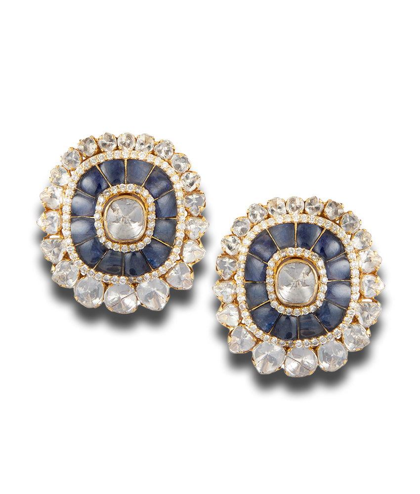 Sapphire Duet Earrings