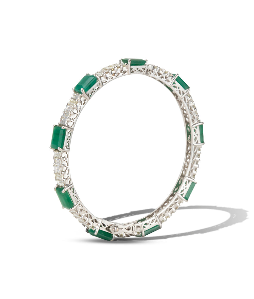 The Emerald Journey Bangle