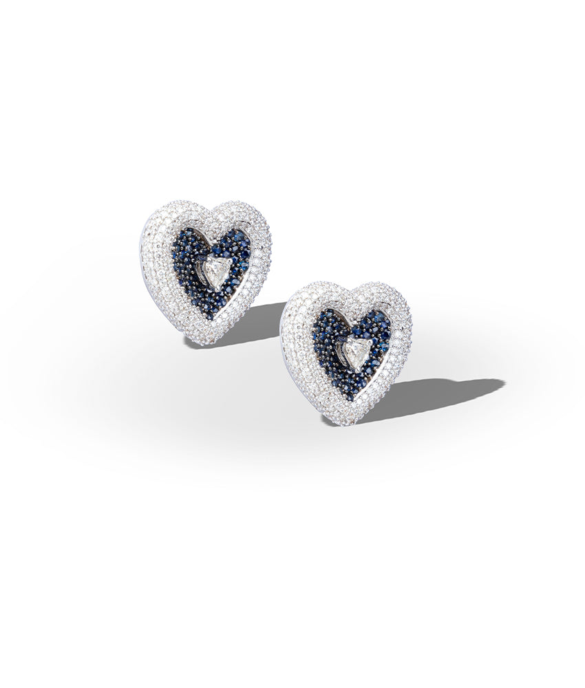 Blue Valentine Earrings