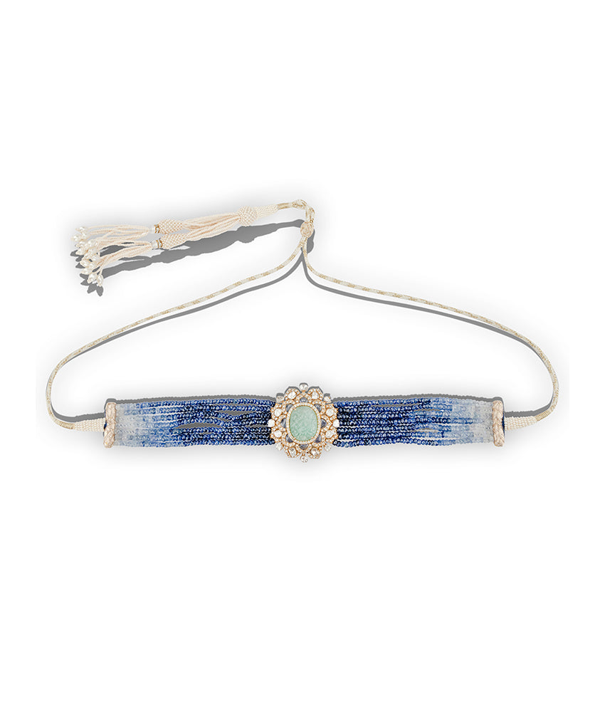 Sapphire Hues Choker