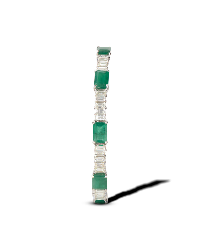 The Emerald Journey Bangle