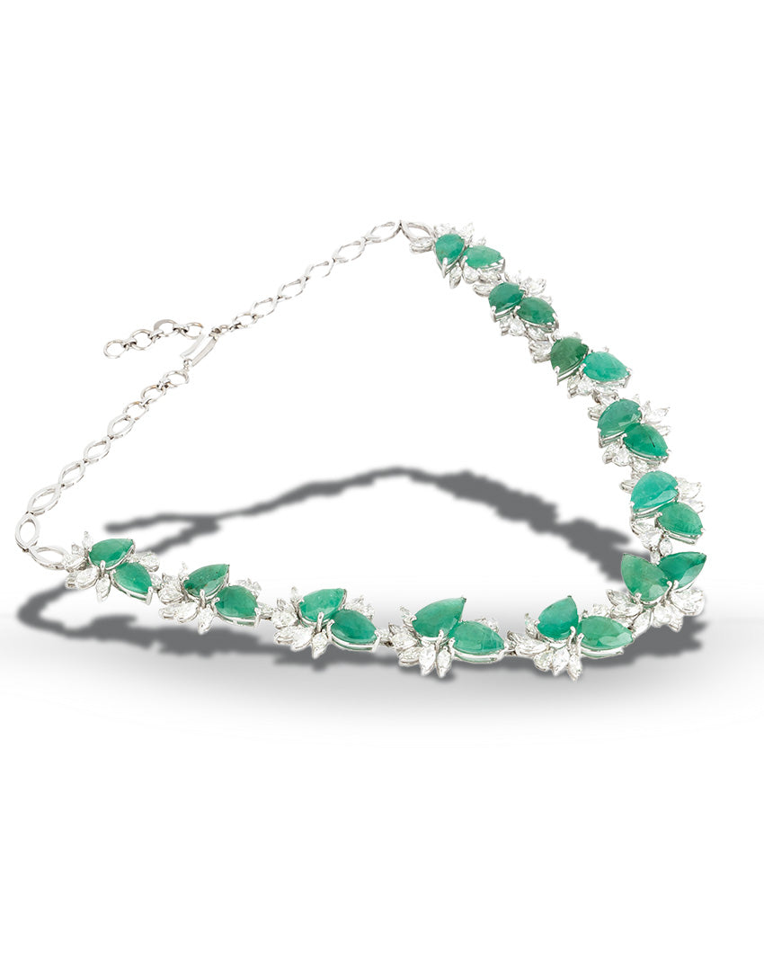 Emerald Lush Soiree Necklace