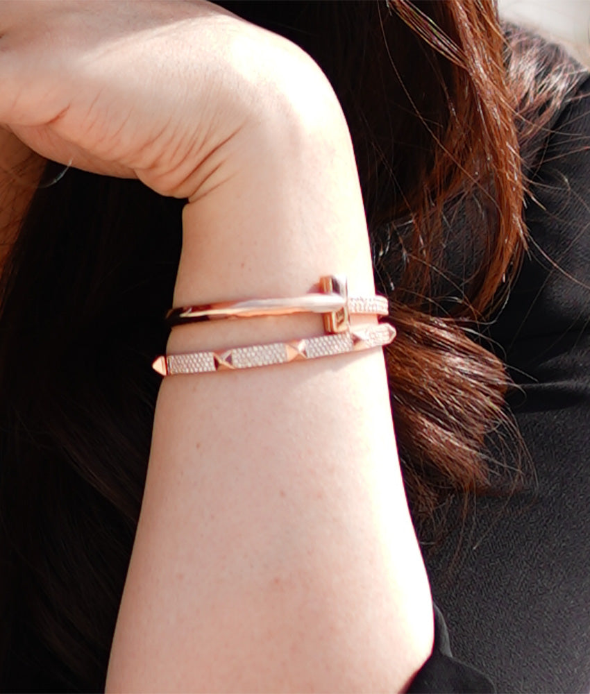 Hardware Bracelet (Rose Gold)